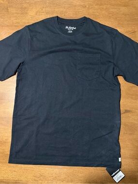 The Hundreds Black Short Sleeve Pocket Tee